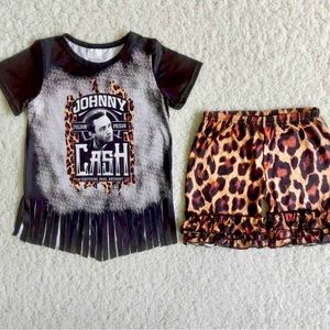 Toddler girl Johnny cash set!